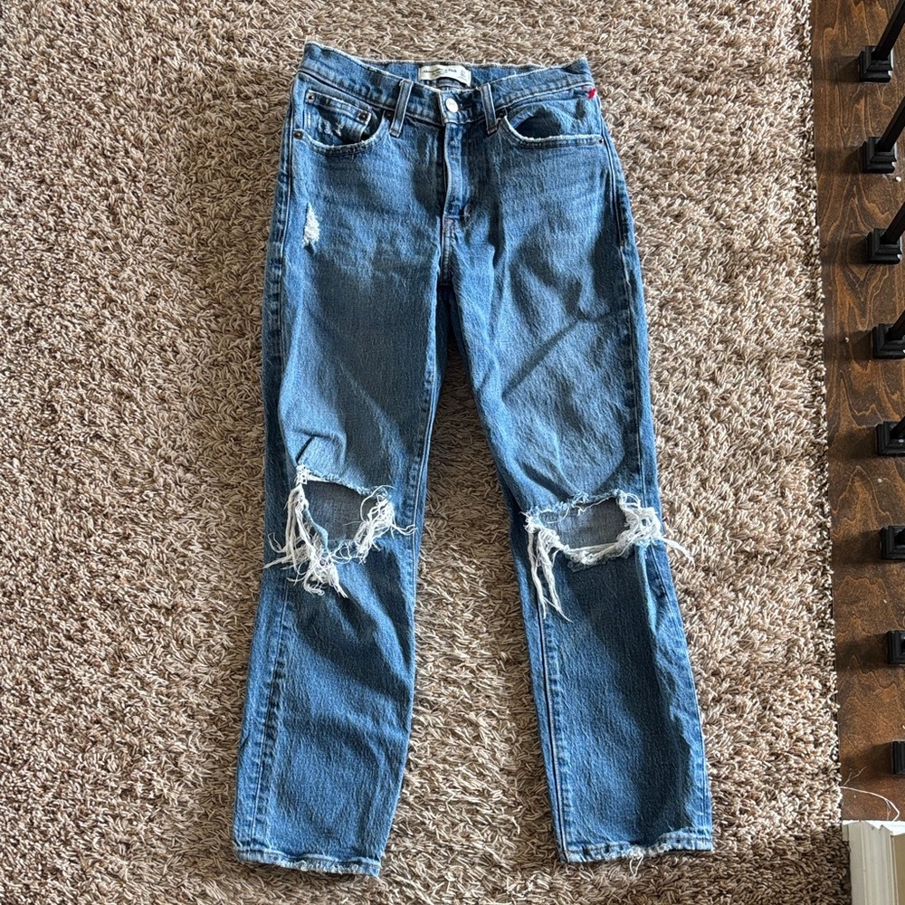 Abercrombie and Fitch Ripped Jeans